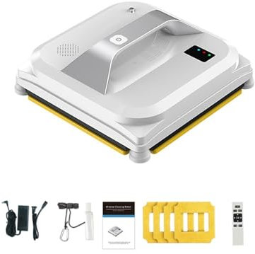 Lavavetri Robot Strumento Di Pulizia Automatica Anti-caduta Robot Elettrico Elettrico Tergicristallo For Vetri Elettrodomestico Controllo Remoto Intelligente Pulizia profonda ( Size : 1788 High suctio