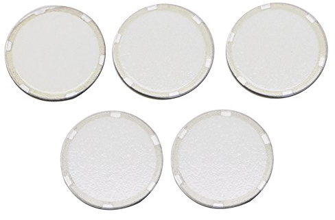 5 piezas de 16 mm Fogger Ultrasónico Disco de Cerámica Atomizador Accesorios Humidificador Humidificador Filtro Absorbente Reemplazo Filtros de Algodón Mechas Frescas Portátiles Almohadillas