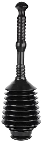 Dekton Master Plunger - Large | master Plunger Use To Unblock Kitchen Sinks, Waste Disposal Units, Showers | Heavy-duty Rubber Cup | Extra-long Handle For Superior Leverage | Effortlessly Clears Clogs