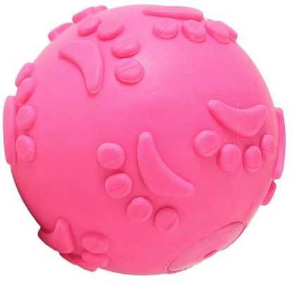 Dog Toy, Squeaker Ball, Bite-Resistant Engaging Sounding Portable and