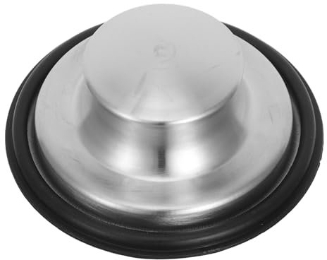 TOBBOMEY Bouchon De Lavabo Pour Évier De Cuisine Accessoire Pratique Pour Élimination Déchets Compatible Avec Éviers Et Lave-vaisselle Design Anti-glissement Pour Maintien Sécurisé