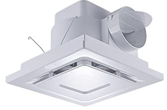 RWSXY Ventilatore di Scarico, Ventilatore di Scarico da 10 Pollici, Ventilatore di Scarico per Bagno, Ventilatore di Scarico per Hotel, Piastra di Fissaggio, Ventilatore di Ventilazione canalizza