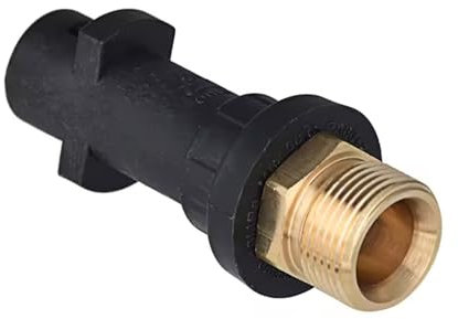 Adaptador AG a salida para limpiador de alta presión, adaptador M22, orificio interior de 14 mm, tamaño de rejilla 1,5 mm, compatible con sistema de conexión Karcher K2, K3, K4, K4, K6, K7