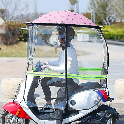 Carport Moto Protection Pluie Batterie Imperméable Protection Voiture Parapluie (D)