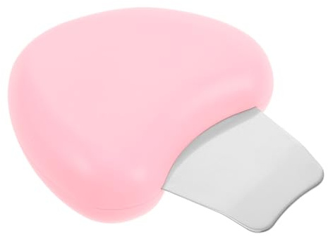 TOPBATHY Schwarzer Mitesser Schaber Gesichtsspachtel für Tiefenreinigung Porenreiniger Hautstraffung und Lifting Gesichtsformung Hautpflege Werkzeug für Nase und Stirn Rosa