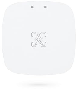 Pemsmart Zigbee Sensor de presencia respiratoria, detector de movimiento de radar inteligente, blanco, alimentado por tipo C, 75 g, rango de 9 m, montaje en pared, precisión de -20 °C a +70 °C