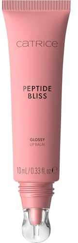 Catrice Peptide Bliss Glossy Lip Balm | High-Shine, Hint of Color & Nourishing Formula with Vitamin E | Vegan & Cruelty Free (010 | Life In Rosé)