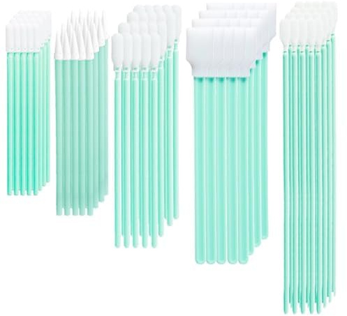 100 Bâtonnets Nettoyage Écouvillons Mousse Tampons Électroniques Optiques | Objectifs Photo Artisanat Machine Coudre, Imprimante Délicat, Sans Peluches, Polyvalent, Pratique, Solide, Fiable