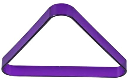 Triangolo da biliardo, accessorio sportivo americano standard per tavoli da biliardo, resistente scaffale da biliardo per allenamento, insegnamento e partite, triangolo per piscina per uso domestico