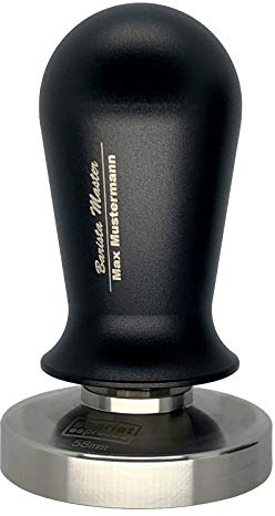 scarlet espresso | kalibrierter Tamper »Perfetto« für Barista - Mit persönlicher Namenslasergravur im Griff (49 mm)