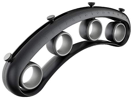 lennonsi Gitarre Finger Expander Musikinstrumente Übungscoach Werkzeug Gitarrenfinger Erweiterungsfingerhülse, Hilfsinstrument für Musikinstrumente Finger Force Span Üben Trainer Tool