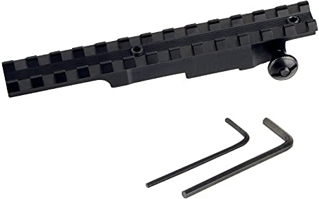 ToopMount 13 Slots Picatinny Weaver-Schienenhalterung 135 mm Riser Mount Rail passend für 20-21 mm breite Rail Base Mount