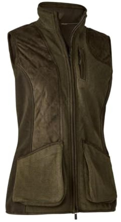 Deerhunter Lady Pam Shooting Waistcoat Graphite Green