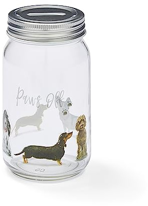 Cooksmart Curious Dogs Ceramic Money Box
