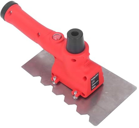 Cazzuola Vibrante per Cemento, Cazzuola a Piastra Piana per Cemento, Facile Usare, Vibrazione Ad Alta Frequenza 12000 Giri/min, Portatile a Doppio Uso per l'edilizia