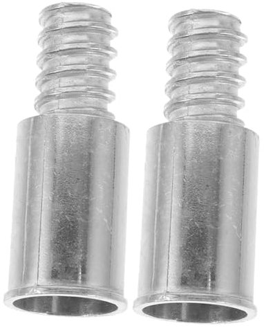 Amosfun 2stücke Gewindespitze Für Besenstiel Adapter Für Stangen Mit Gewinde Ersatzteil Für Haushaltsreinigungswerkzeuge Passend Für Metallstangen Mit Amerikanischem Gewinde-design