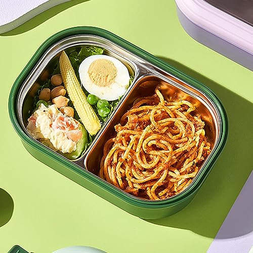 ACOGEDO Contenitori per Il Pranzo, Contenitore per Il Pranzo Scatola per Il Pranzo per Bambini Scatola per Il Pranzo per Adulti Portatile per Studenti e Impiegati (ACOGEDOz1hptkvg8c-12)