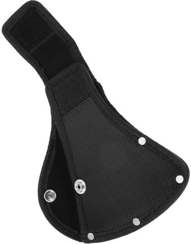 Gatuida Tragbare Axtschutzhülle aus Schwarzem Nylon mit Verstärktem Schutz Leicht zu Installieren für Outdoor Camping und Axtvorrat