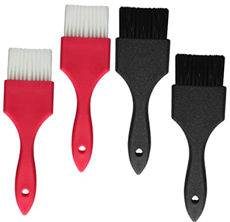 SOIMISS 4pezzi Pennello per Tintura Capelli da Strumento per Colorazione Forniture per Salone di Bellezza Spazzola per Tinta Setole Ultra Realizzato in Policarbonato
