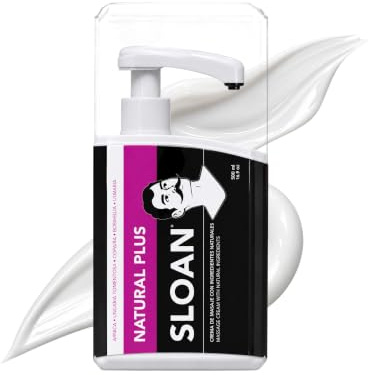 SLOAN Natural Plus 500 ml Crema de Masaje botanica, con Árnica, Copaiba, Boswellia, Uña de gato y Ulmaria