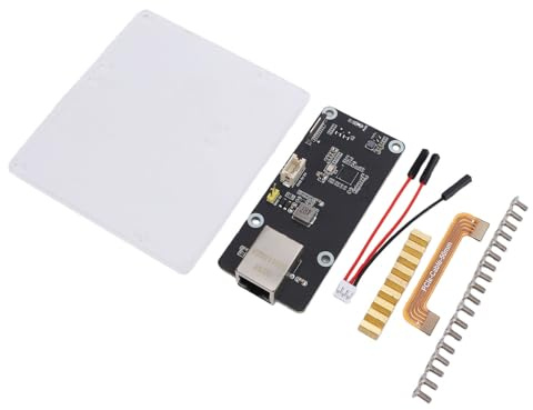 Generic Scheda Adattatore Ethernet 2,5G con Controller Ad Alte Prestazioni per RasPi 5, Scheda Adattatore Porta di Rete Plug and Play PCIe X1 Gen2 per NAS e Router, 1 Confezione