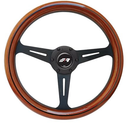 Simoni Racing Universal Lenkrad Futa - Holz - Durchmesser 350mm