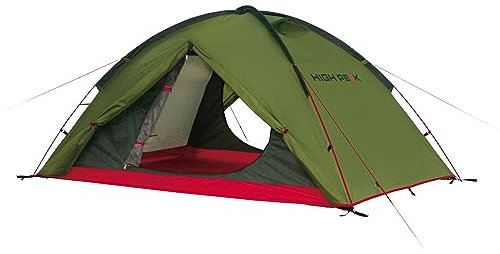 High Peak Woodpecker 2022 Campingzelt 3 LW Olive/rot