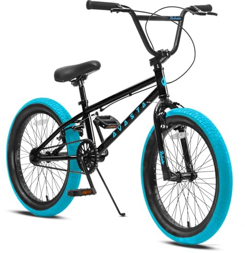 AVASTA Rubato 18 20 inch Freestyle BMX Bicycle Kids Bike for Boys Girls and Beginner-Level, Multiple Colors