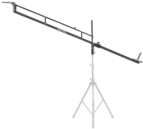 PROAIM Grúa Vega Jib de 8 pies para cámaras de video DSLR. Carga útil de hasta 8 kg. Soporta cabezales de inclinación panorámica y cardanes de cámara de 3 ejes (JB-VG08-01)