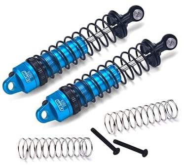 GPM Racing GPM Upgrades Aluminum 7075 Rear Adjustable Spring Damper 90Mm For 1/10 Bbx Bb-01 Chassis-58719 (Sky Blue)