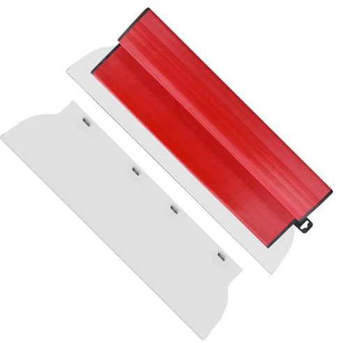 Spatule en Acier Inoxydable Spatule de Lissage pour Sèche Manche Ergonomique pour Sèche 40CM