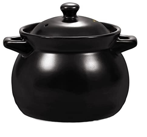 ABNNHK Soup Pot Enameled Mini Ceramic Soup Pots Stewing Pot Microwaveable Mini Casseroles Cocotte Ceramique Stewpot