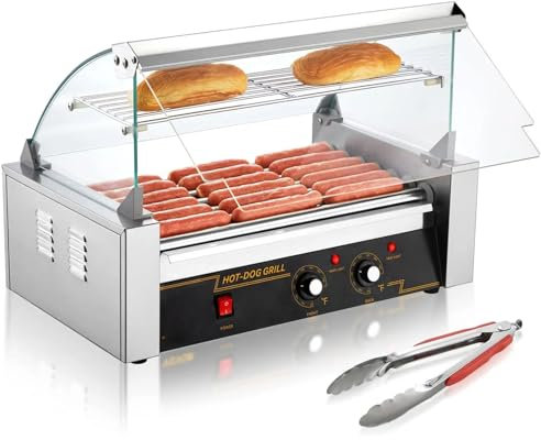 Hot Dog Roller Electric Sausage Machine Grilling Machine - stick Roller Hot Dog Machine - Home Breakfast Machine
