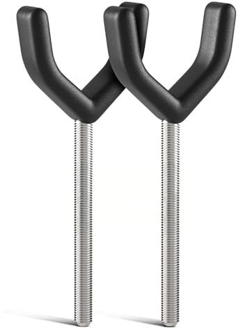Y-Adapter 2er Set für Türschutzgitter & Treppenschutzgitter I Universal für Geländer bis 40 mm, Anti-Rutsch, kompatibel mit M8 & M10 Gewinde | Schnelle Montage ohne Bohren am Kinderschutzgitter
