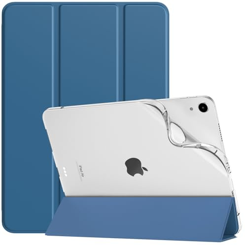 TiMOVO Cover per iPad Air 11 Pollici M4/M3/M2, Air 5a/4a Gen, Grigio Blu