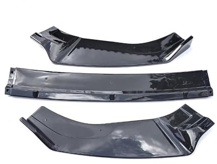 Frontspoiler Körper Kit Frontstoßstangensplitter Für Vw Für Golf 7 Mk7 Spoilerschutzplatte Lip Body Kit 7.5 R GTI GTD 14-19(Glänzend schwarz)