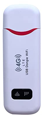 Phyachelo Dongle USB InaláMbrico 4G LTE, Punto de Acceso MóVil, MóDem de 150Mbps, Tarjeta Sim, Enrutador de Banda MóVil, Mini Enrutador 4G para Coche y Oficina