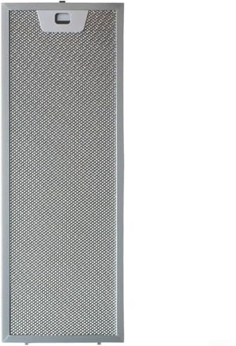 Confezione da 2 filtri per cappa da cucina, 51 x 16 cm e 51 x 18 cm, in acciaio inox, lavabili, per la ventilazione della cucina (516 x 186 mm)