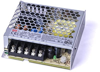 KingLed – MeanWell Fuente de alimentación Meanwell Modelo LRS-75-12 75W 12V Transformador Switching Mean Well NO resistente al agua IP20 para Tiras LED – cód.1992