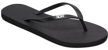 Roxy Viva Iv Chanclas, Mujer, Negro (Black Smooth), 41 EU