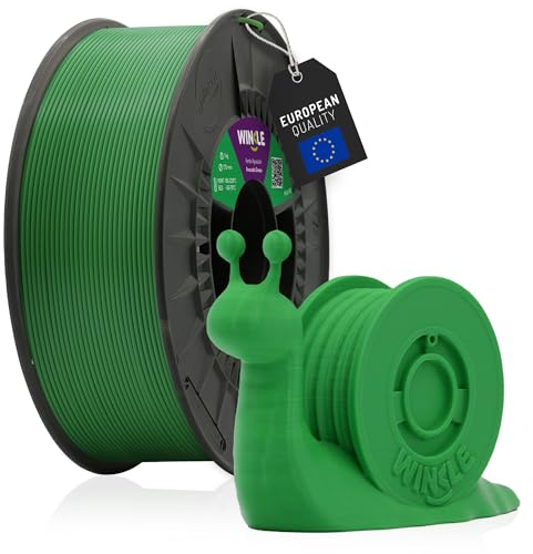 WINKLE PLA HD Filament 1.75mm Avocado Grün, 300g Spule, 3D Drucker Filament Kompatibel mit FDM Druckern, 3D-Druckmaterialien, Maßgenauigkeit +/- 0.05mm, Bioabbaubar Leicht zu Bedrucken