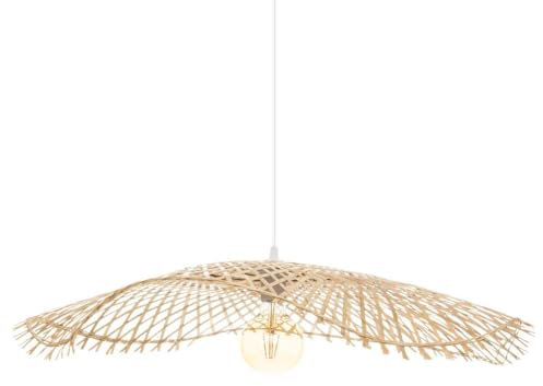 Atmosphera - Suspension Tess - bambou et métal - D75 cm