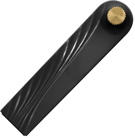 Musiin Gitarrenschalldämpfer, Schalldämpfer, Saitendämpfer Zubehör (schwarz) | Home Practical Guitar Mute Accessory for Acoustic & Folk Guitars, Training Tool with Instrument Accessories
