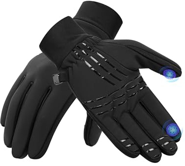 INBIKE Handschuhe Winter 2 Finger-Touchscrenn Winddicht Warm Radsport Skilaufen Schifahren Freizeit WF709