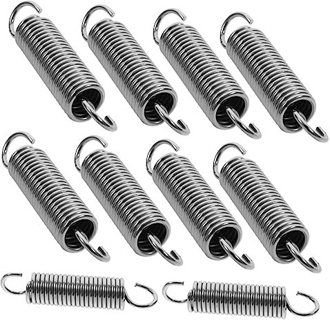 GAROZATION 10stücke Teiliges Edelstahl Zugfedern Ersatzfeder Für Gartenscheren Robust Und Schnellinstallierend Passend Für Hand-gartenschneider Pruner Spring Parts Replacement Federn