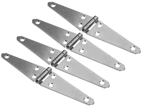 TOPBATHY 4stücke Schwerlast Scharniere Für Holzzaun Tore Schuppen Türen Und Außenbereich Anwendungen Robuste Scharniere Für Hohe Belastung