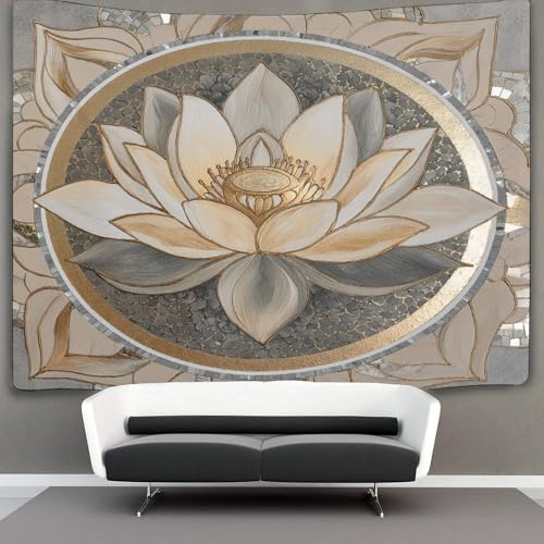 kaiyun Loto- Arazzo Da Parete Con Sfondo Mandala,decorazione Da Parete Per Appartamento,casa,soggiorno,dormitorio 100cmx150cm
