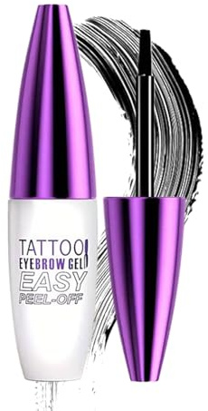 Tinta para cejas - Maquillaje del problema de la contaminación | Tint de cáscara duradera | Tinte de cejas impermeable para definidos | Mancha de brocha semipermanente, rutina de belleza Essenti