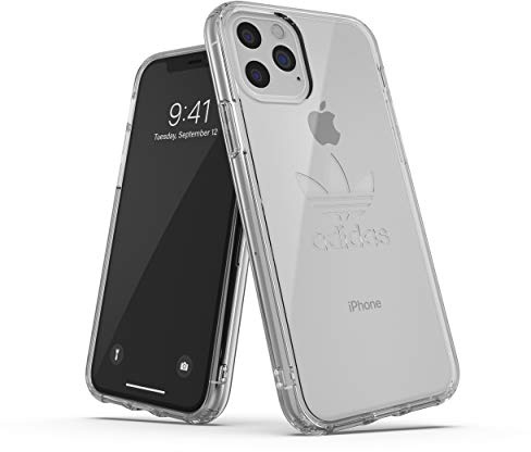 adidas Originals Kompatibel mit iPhone 11 Pro Hülle, Großes Logo Druck Transparente schützende Handyhülle - Transparent