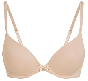 Soutien-Gorge t-Shirt Bra rembourré pour Femmes Beige C95
